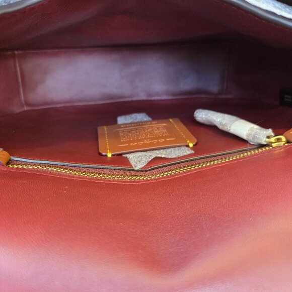 Coach Saddle Bag 23 Colorblock - Picture 8 of 16